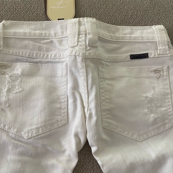 Frankie B white distressed skinny jeans - Picture 9 of 14